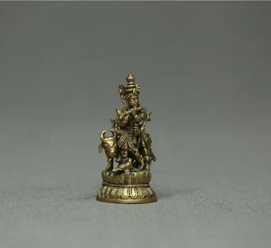 Krishna Cow Spl .325gm Antique