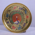 Brass Pooja Tray Peacock 11 420gm