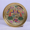 Brass Pooja Tray Peacock 9 260gm