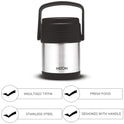 Milton Hot Meal 4 Layer Tiffin Box,