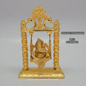 Brass Ganesha Swing Idol – Jhoola / Oonjal Statue for Home & Pooja (7.5 Inch)