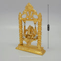 Brass Ganesha Swing Idol – Jhoola / Oonjal Statue for Home & Pooja (7.5 Inch)