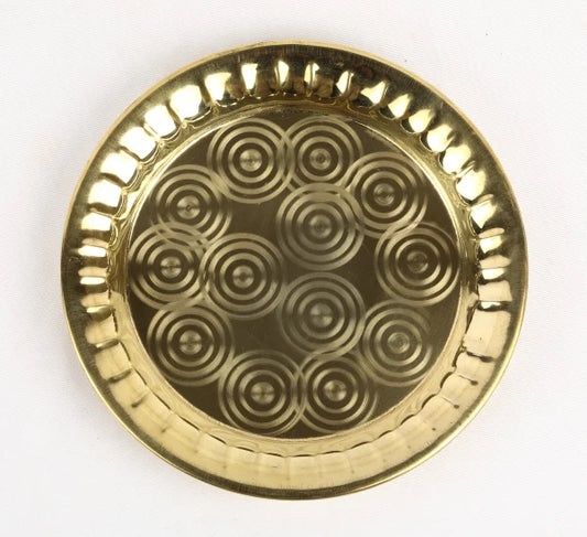 Brass Nagas Plate No.9 190 Gm
