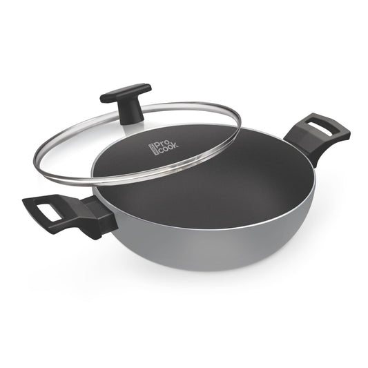 MILTON KADHAI 24CM BLACKPEARL INDUCTION