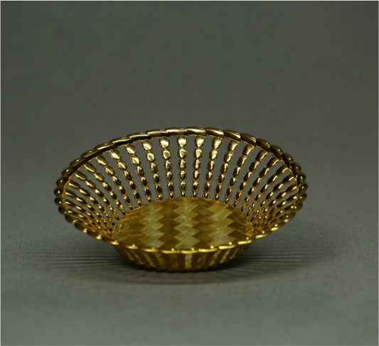 Chinese Bowl No.1 Round Small Gold
