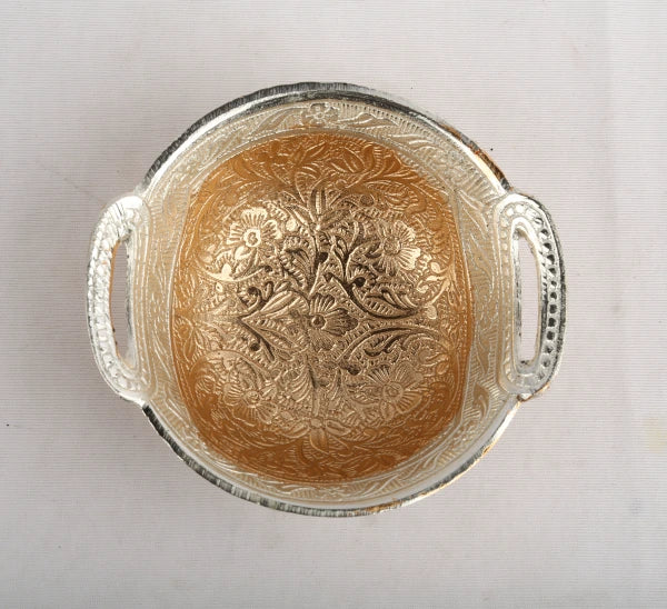 Copper Silver Bowl 5