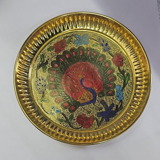 PEACOCK COLOUR PLATE  170gm No.7