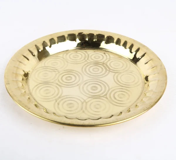 Brass Nagas Plate No.9 190 Gm