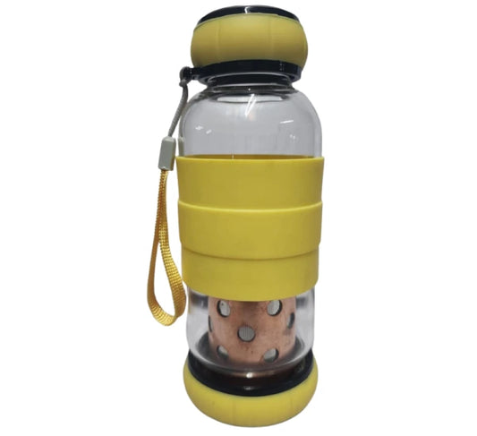 Zest Glass Bottle with copper filter 300ml