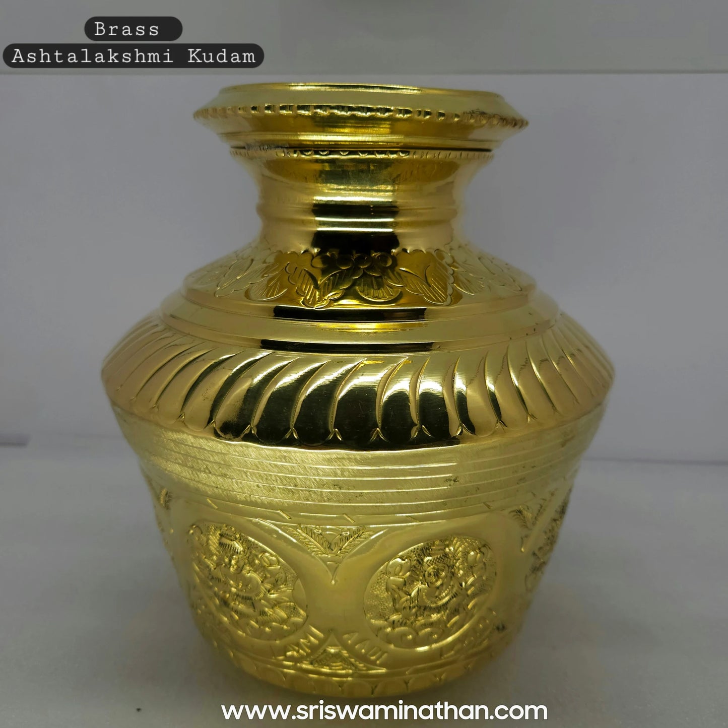 Brass  Ashtalakshmi Kudam