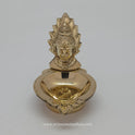 Muga Vilakku Goddess Amman - Traditional Durga lamp for Sharad Navratri festival