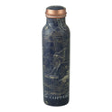 Copper Water Bottle with Mist Texture & Lid – Leak-Proof Ayurvedic Bottle for Office & College