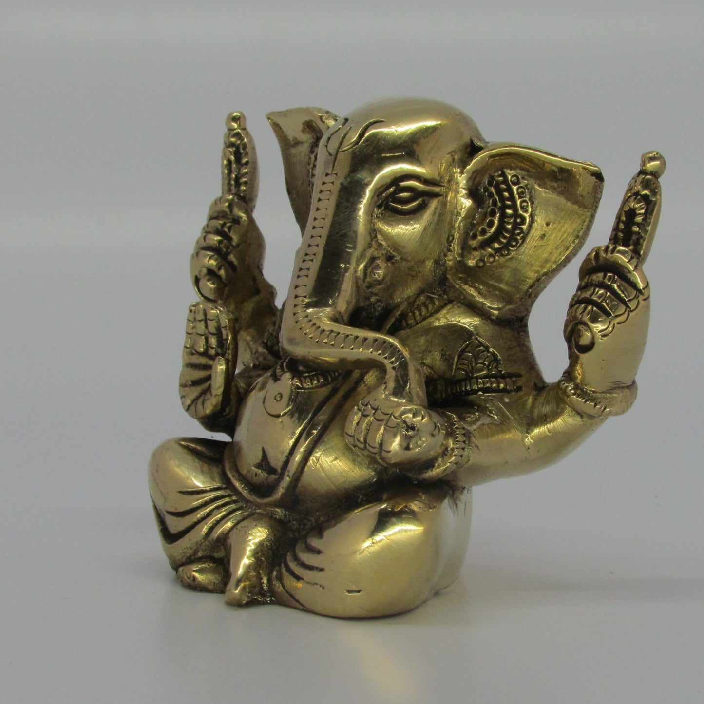 Siddhivinayaka Ganesha – Antique Brass Idol of Auspicious Blessings