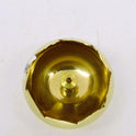 Brass Kamal Nanda Deepam with stand for Puja and Meditation (140g)| Nanda Deepam| Brass Deepam| Lotus Deepam|Spiritual Lighting Puja Lamp