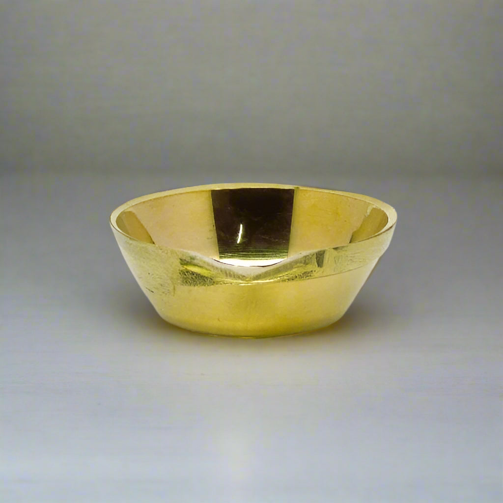 Diwali Special Agal Deepam 3" |Karthigai Deepam Brass Oil Lamp 65g