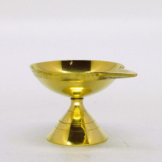 BRASS PAN AGAL DEEPAM No.4 |SPIRITUAL OIL LAMP FOR POOJA