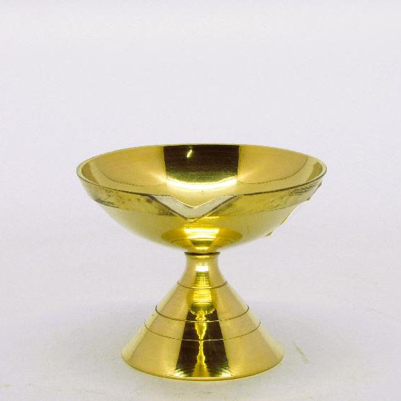 BRASS PAN AGAL DEEPAM No.4 |SPIRITUAL OIL LAMP FOR POOJA