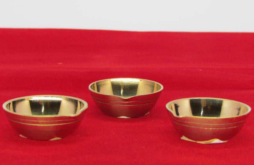Diwali Special Agal Deepam 1.5 |Karthigai Deepam Brass Oil Lamp 1.5 inches