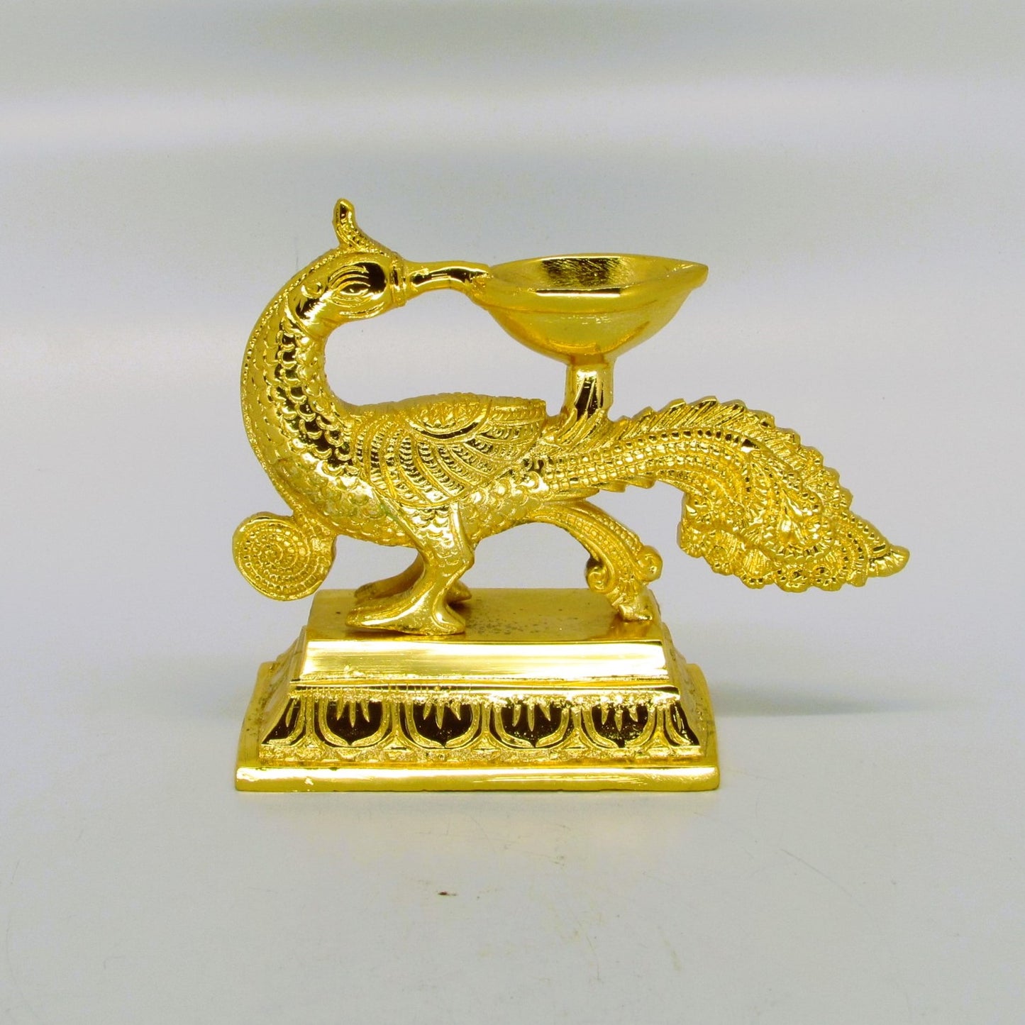 Brass Annapatchi Decorative Lamp – Traditional Showpiece for Home Décor
