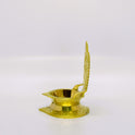 Brass Ashtalakshmi Oil Lamp No.3 – Traditional Pooja Vilakku for Wealth & Prosperity