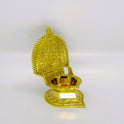 Lingabhairavi Vilakku – Traditional Brass Oil Lamp with Goddess Carving
