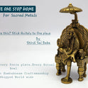 Sri Swaminathan & Co. home page banner featuring an antique brass Shirdi Sai Baba Statue handcrafted in Kumbakonam with premium brass pooja item and traditional Hindu idols 