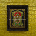 Tirupathi Venkatachalapathy Tanjore Painting | Lord of Seven Hills | Classical Tanjore Art | 15 x 12 Inch | Sri Swaminathan & Co