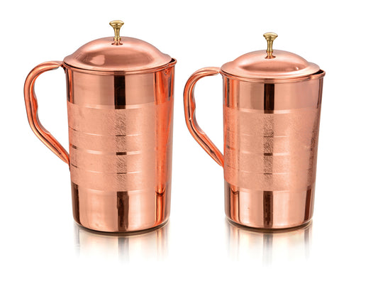 Copper Silver Touch Jug No-4