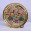 Brass Pooja Tray Peacock 11 420gm