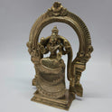 Alamelu Manga Panchaloha Idol Right Angle Stepped Peetham Prabhavali Arch Tiruchanur