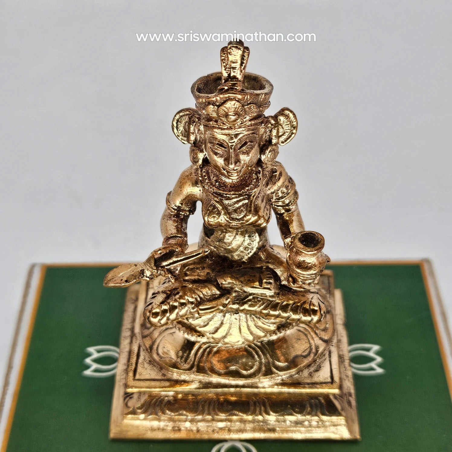 Annapoorani Aerial View - Complete Statue - Goddess of Abundance & Nourishment - Sri Swaminathan