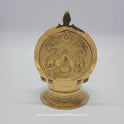 Ashtalakshmi Deepam Back View - Kalasha with Elephants in Blessing Pose - Diwali Wedding Gift Lamp