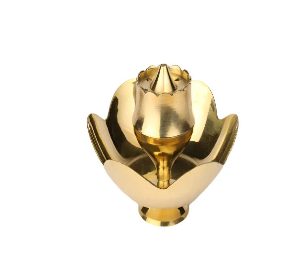 BRASS KAMAL AGARBATTI STAND 3