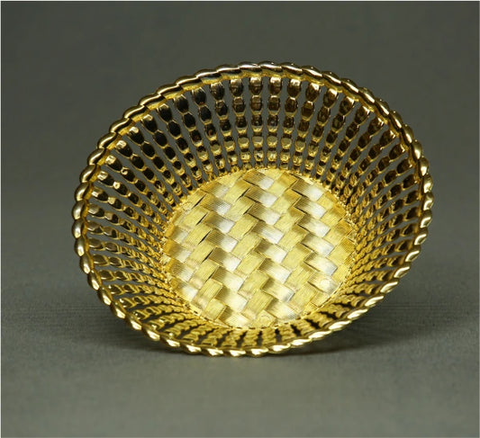 Chinese Bowl No.1 Round Big Gold