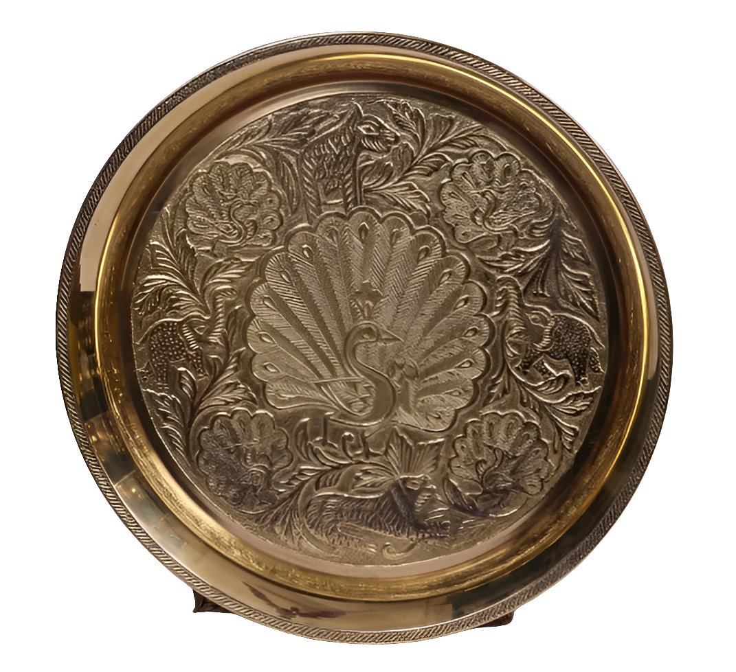 Peacock Plates 9.5