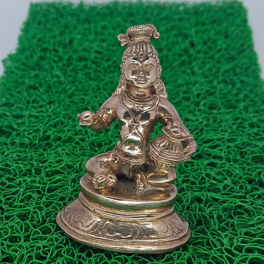 Bala Krishna Panchaloha Statue - Butter Pot Child Krishna - Janmashtami Gokulashtami - Sri Swaminathan