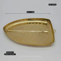 Brass Banana Leaf Plate No.3 Detail View — Sri Swaminathan & Co
