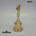 Large brass bell with Nandhi - Lord Shiva Neelkanth worship bell for Sawan festival