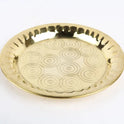 Brass Nagas Design Plate Side View Pure Brass — Sri Swaminathan & Co