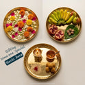 Brass Pooja Plate All Sizes 6 to 12 Inch Set — Sri Swaminathan & Co