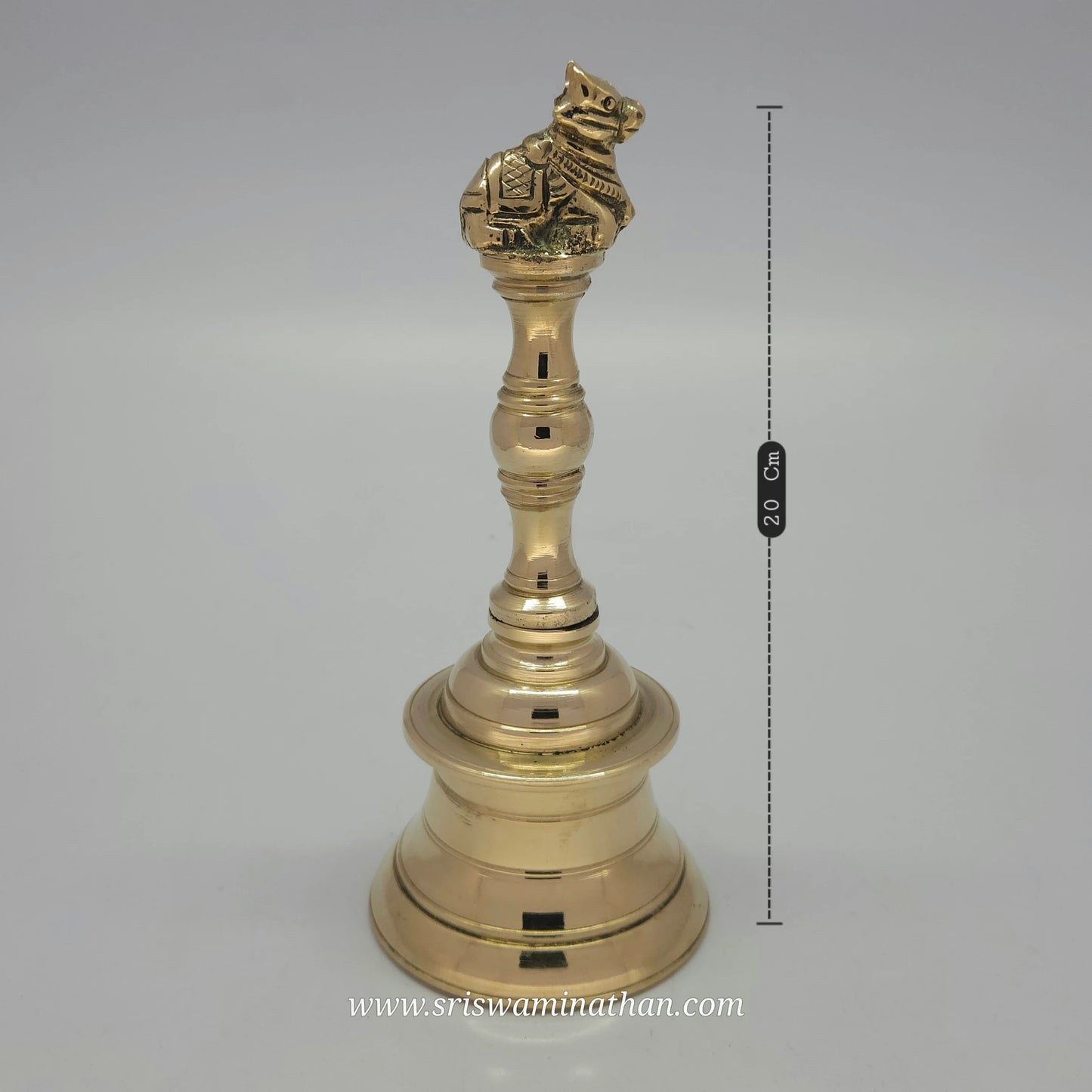Pooja bell Nandhi design for Lord Shankara Nataraja - Authentic temple sound for Pradosh Vrat