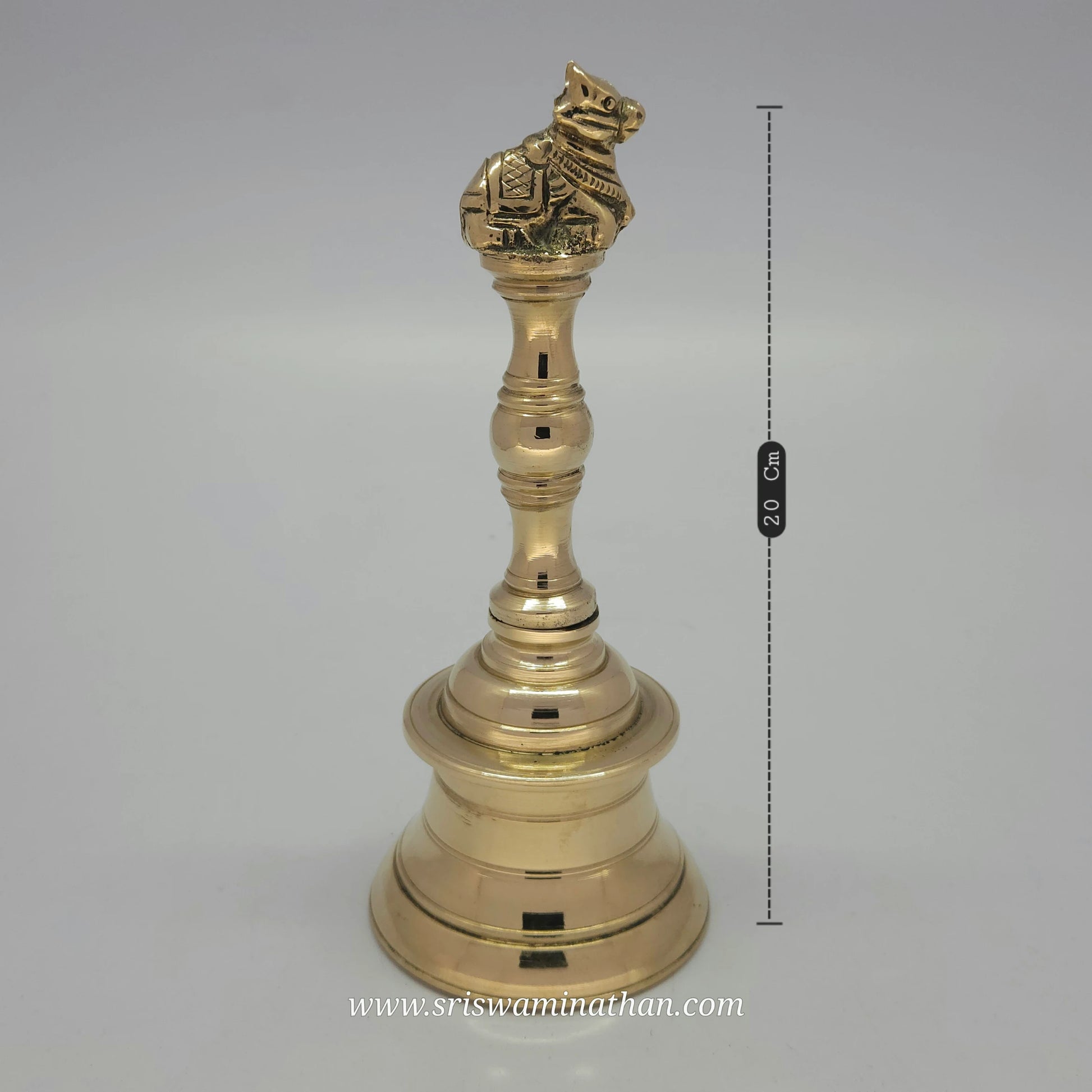 Pooja bell Nandhi design for Lord Shankara Nataraja - Authentic temple sound for Pradosh Vrat