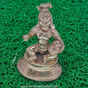 Butter Pot Krishna Panchaloha - Makhan Chor Child Krishna - Authentic Five-Metal Alloy 200g