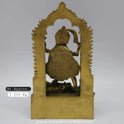 Dakshina Kali Brass Statue Back View 3.5kg Antique Finish