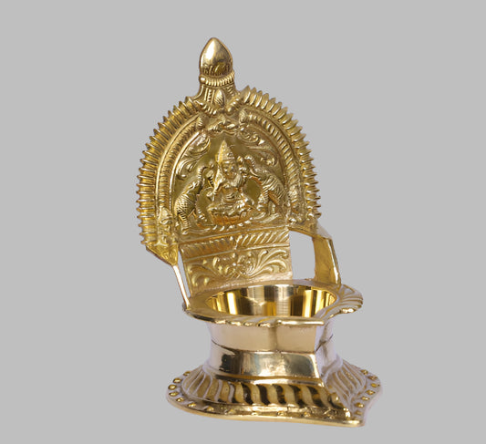 Meenakshi Kamatchi Brass Vilakku  No.3