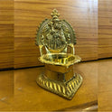 BRASS MARY MADHA VILAKKU |Brass Oil Lamp with Engraved Image of Mother Mary and Baby Jesus