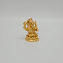 Left Thumbikai Round Lotus Base Crown Detail