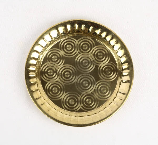 Brass Nagas Plate No.11 350gm