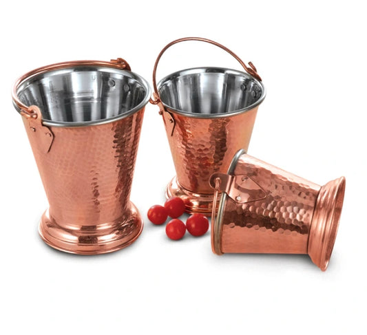 Copper Ss Gravy Bucket - No-2