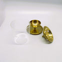 Top View of Brass Akhand Jyothi – Traditional Diya for Continuous Flame in Hindu Pooja